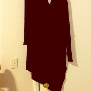 We The Free Black Tunic Top